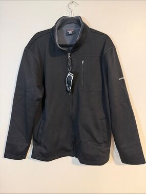 Karbon Black Lightweight Full-Zip Shirt Jacket